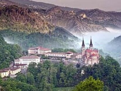 Klooster van Covadonga, Asturië, Spain