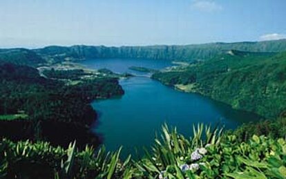 3-eilandentour Azoren -  foto: Sete Cidades, São Miquel, Azoren, Portugal