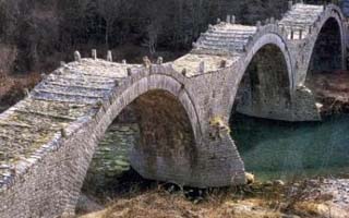 Brug bij Zagori,Griekenland