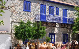 Saronische Golf , Hydra, Griekenland